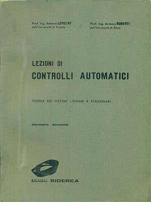 Seller image for Lezioni di controlli automatici for sale by Librodifaccia