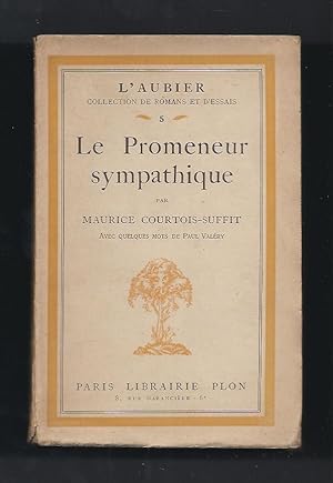 Imagen del vendedor de Le Promeneur sympathique. Edition originale. a la venta por Librairie Aubry
