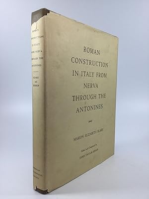 Seller image for ROMAN CONSTRUCTION IN ITALY FROM NERVA THROUGH THE ANTONINES for sale by johnson rare books & archives, ABAA