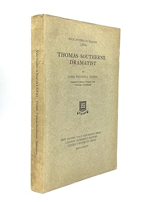 Seller image for THOMAS SOUTHERNE, DRAMATIST for sale by johnson rare books & archives, ABAA