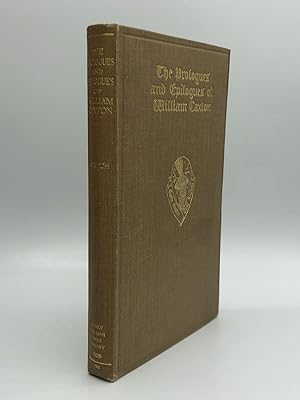 Image du vendeur pour THE PROLOGUES AND EPILOGUES OF WILLIAM CAXTON mis en vente par johnson rare books & archives, ABAA