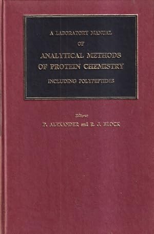 Immagine del venditore per Separation and Isolation of Proteins Vol.I(Analytical Methods of prote venduto da Clivia Mueller