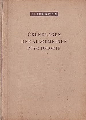 Imagen del vendedor de Grundlagen der allgemeinen Psychologie a la venta por Clivia Mueller