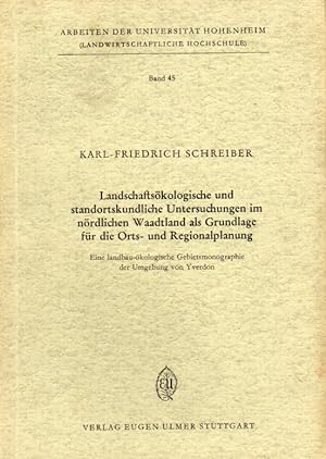 Seller image for Landschaftkologische und standortskundliche Untersuchungen im for sale by Clivia Mueller