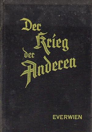 Imagen del vendedor de Der Krieg der Anderen a la venta por Clivia Mueller