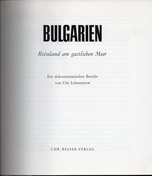 Imagen del vendedor de Bulgarien Reiseland am gastlichen Meer a la venta por Clivia Mueller