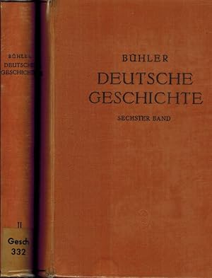 Deutsche Geschichte Band I bis VI (6 Bände)