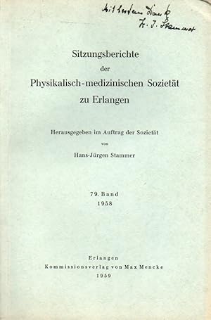 Sitzungsberichte der physikalisch-medizinischen Sozietät zu Erlangen