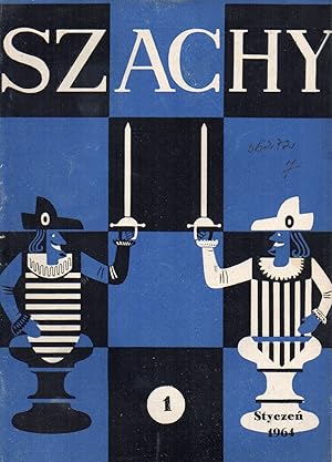 Szachy 1964 Heft 1 (Stycen) - Heft 12 (Grudzien) (12 Hefte)