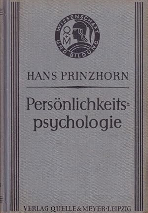 Immagine del venditore per Persnlichkeitspsychologie. Entwurf einer biozentrischen venduto da Clivia Mueller