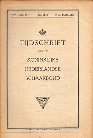Tjdschrift van de Koninklijke Nederlandse Schaakbond 55-ste Jaargang