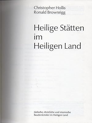 Image du vendeur pour Heilige Sttten im Heiligen Land mis en vente par Clivia Mueller