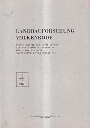 Image du vendeur pour Wissenschaftliche Mitteilungen der Bundesforschungsanstalt fr Landwir mis en vente par Clivia Mueller