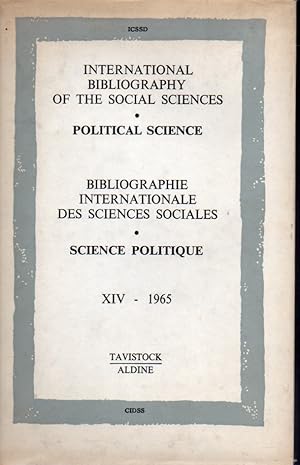 1965.International Bibliography of Political Science.vol.XIV.Prepared