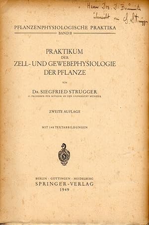 Seller image for Praktikum der Zell- und Gewebephysiologie der Pflanze for sale by Clivia Mueller