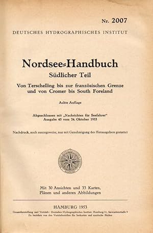 Bild des Verkufers fr Nordsee-Handbuch zum Verkauf von Clivia Mueller