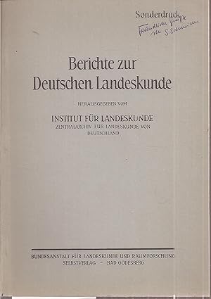 Seller image for Die Stellung der Luftbildinterpretation in der Landesforschung for sale by Clivia Mueller