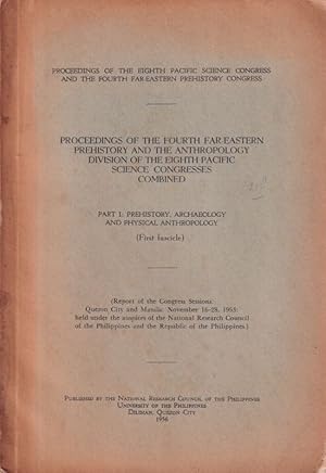 Proceedings of the Fourth Far-Eastern Prehistory and the Anthropology