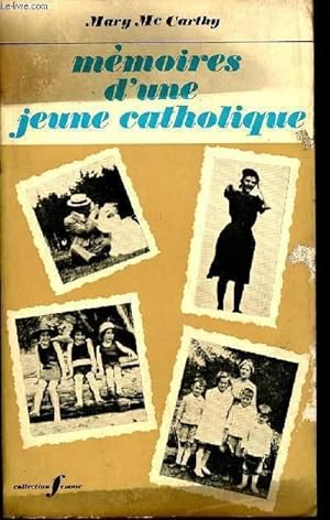 Bild des Verkufers fr MEMOIRES D'UNE JEUNE CATHOLIQUE zum Verkauf von Le-Livre