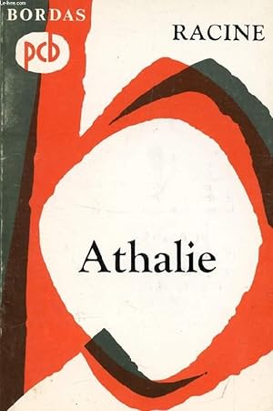 Seller image for ATHALIE for sale by Le-Livre