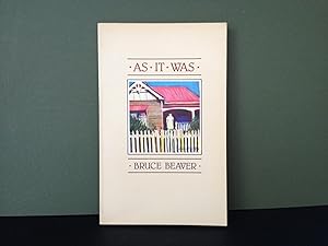 Seller image for As it Was for sale by Bookwood