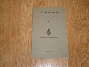 The Armachian the Magazine of the Royal School, Armagh Vol. 58. No. 165. February, 1973