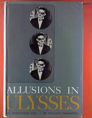 Bild des Verkufers fr Allusions in Ulysses. An Annotated List zum Verkauf von biblion2
