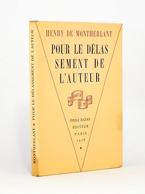 Pour le délassement de l'auteur [ édition originale ]