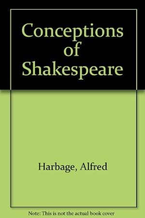Bild des Verkufers fr Conceptions of Shakespeare zum Verkauf von WeBuyBooks