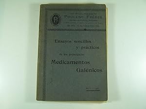 Seller image for ENSAYOS SENCILLOS Y PRCTICOS DE LOS PRINCIPALES MEDICAMENTOS GALNICOS. N 3. for sale by Costa LLibreter