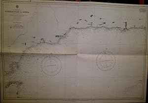 GIBRALTAR to Adra. From Spanish Government Charts to 1890.