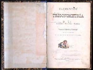 Seller image for ELEMENTOS DE TRIGONOMETRIA for sale by Librera Raimundo