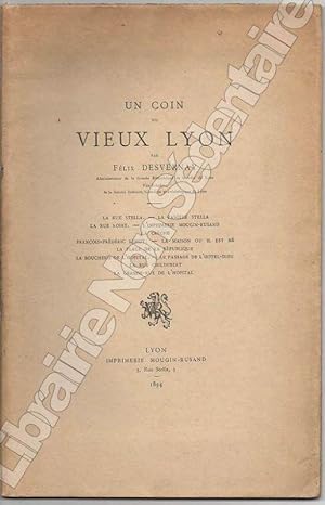 Seller image for Un coin du Vieux Lyon for sale by ARTLINK