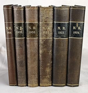 Six volumes of the Naval Review