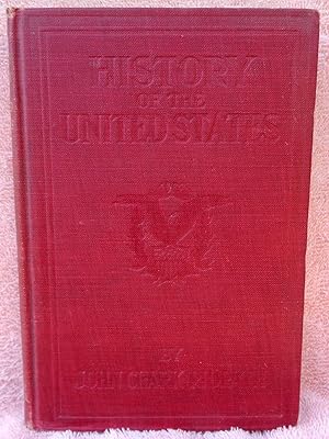 Image du vendeur pour History of the United States: From Aboriginal Times to Taft's Administration Vol. III mis en vente par Argyl Houser, Bookseller