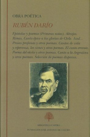 Imagen del vendedor de Obra potica. (Epstolas y poemas. Abrojos. Rimas. Canto pico a la gloria de Chile. Azul. Prosas profanas y otros poemas. Cantos de vida y esperanza, los cisnes y otros poemas. El canto errante. Poema del otoo y otros poemas. Canto a la Argentina y otros poemas. Seleccin de poemas dispersos. Edicin de Ermitas Penas. a la venta por Librera y Editorial Renacimiento, S.A.