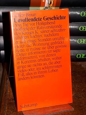 Seller image for Unvollendete Geschichte. for sale by Altstadt-Antiquariat Nowicki-Hecht UG
