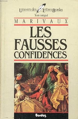 Imagen del vendedor de LES FAUSSES CONFIDENCES a la venta por Le-Livre