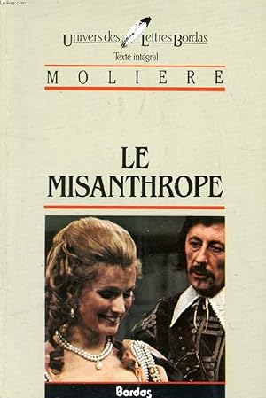 Image du vendeur pour LE MISANTHROPE mis en vente par Le-Livre