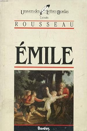Image du vendeur pour EMILE, OU DE L'EDUCATION (EXTRAITS) mis en vente par Le-Livre