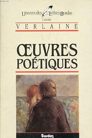 Bild des Verkufers fr OEUVRES POETIQUES (EXTRAITS) zum Verkauf von Le-Livre
