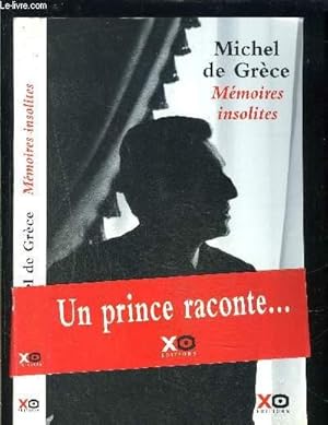 Bild des Verkufers fr MEMOIRES INSOLITES zum Verkauf von Le-Livre