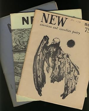 Immagine del venditore per New: American and Canadian Poetry venduto da Alphabet Bookshop (ABAC/ILAB)