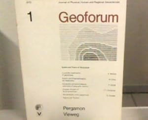 Geoforum. - Journal of physical, human and regional geosciences. Nr. 1., 1970.