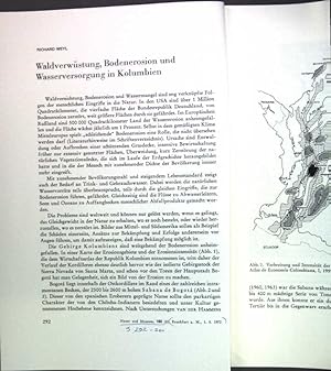 Seller image for Waldverwstung, Bodenerosion und Wasserversorgung in Kolumbien; for sale by books4less (Versandantiquariat Petra Gros GmbH & Co. KG)