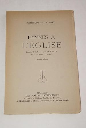 Imagen del vendedor de HYMNES A L'EGLISE a la venta por Librairie RAIMOND