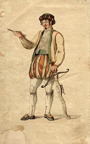 Bild des Verkufers fr Wilhelm Tell. Schauspiel. Zum Neujahresgeschenk auf 1805. zum Verkauf von Mller & Grff e.K.