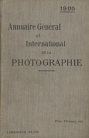ANNUAIRE GÉNÉRAL ET INTERNATIONAL DE LA PHOTOGRAPHIE