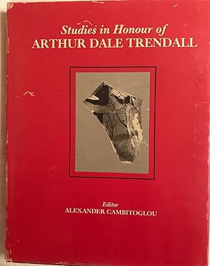 Seller image for Studies in Honour of Arthur Dale Trendall for sale by Meretseger Books