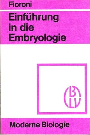 Bild des Verkufers fr Einfhrung in die Embryologie. zum Verkauf von Buchversand Joachim Neumann